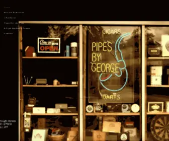 Pipesbygeorge.com(Pipes By George) Screenshot