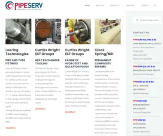 Pipeserv.com(Pipeline Products and Services (Australia)) Screenshot