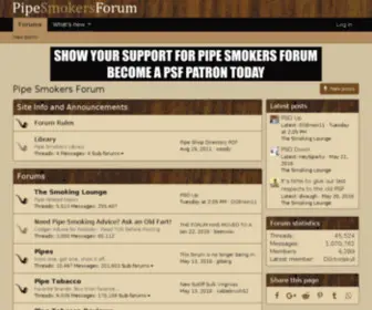 Pipesmokersforum.com(Pipe Smokers Forum) Screenshot