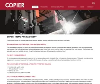 Pipespoolwelding.com(Copier B.V) Screenshot