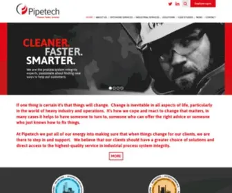 PipetechcFS.com(Industrial Process System Cleaning Experts.Offshore Services and Industrial services) Screenshot