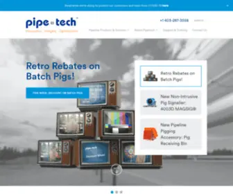 Pipetechcorp.com(Discover One of the Most Extensive Collections of Pipe Pigs from Pipetech) Screenshot