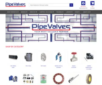 Pipevalves.com(PVF Distributors) Screenshot