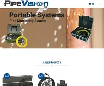 Pipevisiontech.com(Buy Pipe Inspection Camera) Screenshot