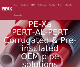 Pipex.es(PEX-a leading manufacturer) Screenshot