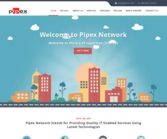 Pipexbd.com(Pipex Network) Screenshot