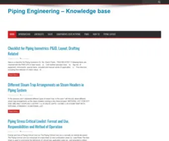 Piping-Engineering.com(Piping engineering) Screenshot