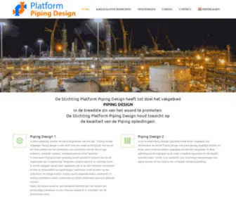 Pipingdesign.nl(Training in Piping Design) Screenshot