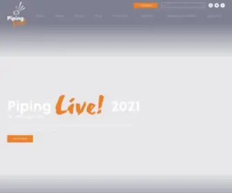 Pipinglive.co.uk(Piping Live) Screenshot