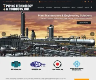 Pipingtech.com(Pipe Supports) Screenshot