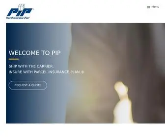 Pipinsure.com(Parcel Insurance Plan) Screenshot