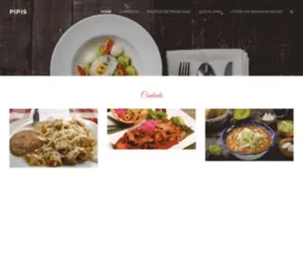 Pipis.com.mx(Pipis Restaurante) Screenshot