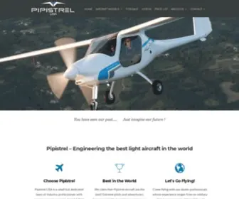 Pipistrel-USA.com(Pipistrel USA Light Aircraft Sold Globally) Screenshot