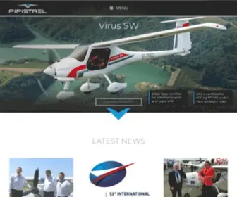 Pipistrel.si(Pipistrel Aircraft) Screenshot