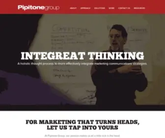 Pipitonegroup.com(Integrated Marketing Agency) Screenshot