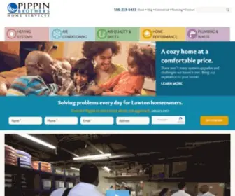 Pippinbrothers.com(Heating Cooling Plumbing HVAC) Screenshot