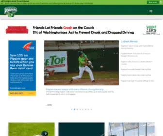 Pippinsbaseball.com(Pippins Baseball) Screenshot