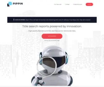Pippintitle.com(Pippin Title) Screenshot