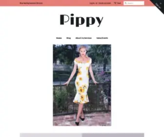 Pippy.co(Vintage Reproduction Dresses and Jewelry) Screenshot