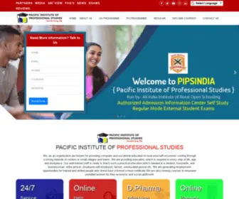 Pipsindia.org(PIPS India Institute) Screenshot