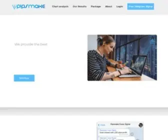 Pipsmake.com(Forex Signals) Screenshot