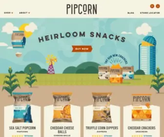 Pipsnacks.com(Pipcorn Heirloom Snacks) Screenshot