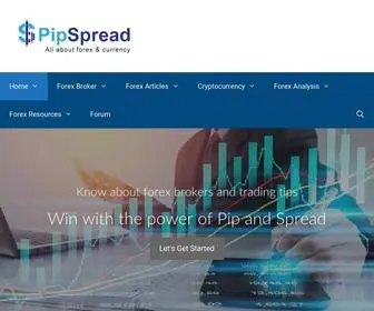Pipspread.com(Pipspread) Screenshot