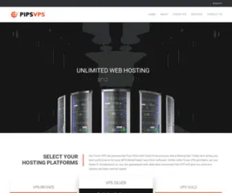 PipsvPS.com(Your Affordable Forex VPS solution) Screenshot