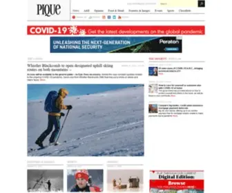 Piquenewsmagazine.com(Whistler News) Screenshot