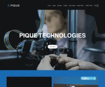 Piquetechnologies.com.au(3D Printing Service) Screenshot