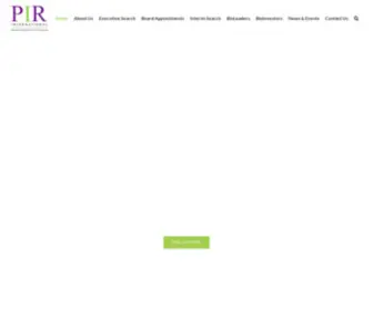 Pir-INTL.com(Life Science Executive Search & Interims) Screenshot