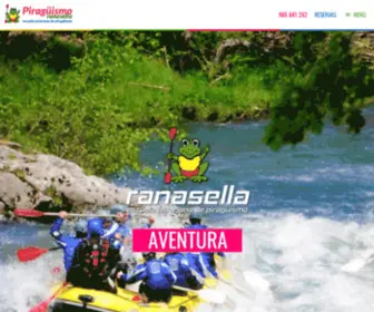 Piraguismo.com(Descenso del Sella y Aventura en Asturias con) Screenshot