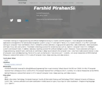 Pirahansiah.com(Farshid PirahanSiah) Screenshot