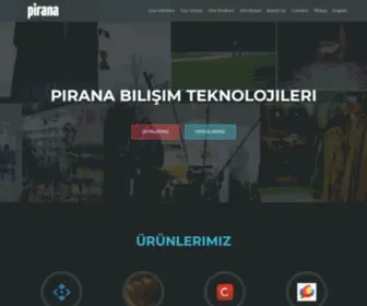 Pirana.com.tr(Pirana Bilişim Teknolojileri) Screenshot