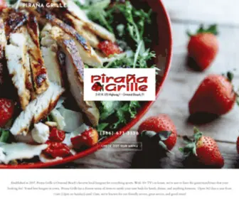 Piranagrille.com(PIRAÑA GRILLE) Screenshot