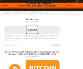 Piranhabros.com.au(PiranhaBros Bitcoins) Screenshot