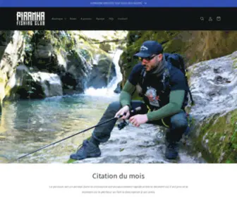 Piranhafishingclub.com(Vous y trouverez nos magnifiques collections de pêche) Screenshot