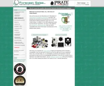 Pirate-Brand.com(Sandblasting Parts & Sand Blasting Equipment) Screenshot