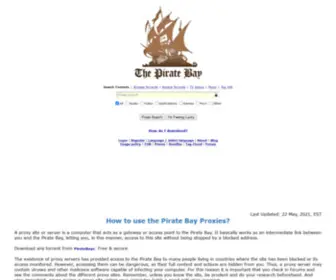 Piratebay-Tracker.org(100% Official) Screenshot