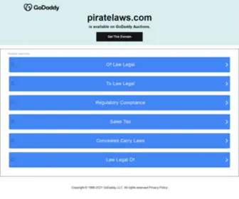 Piratelaws.com(Piratelaws) Screenshot