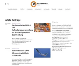 Piratenpartei-Hessen.de(Piratenpartei Hessen) Screenshot