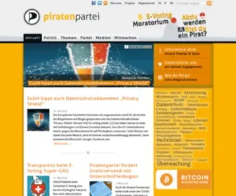 Piratenpartei.ch(Piratenpartei Schweiz) Screenshot