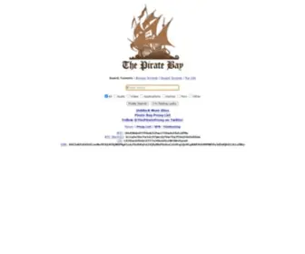 Pirateproxy.net(Download music) Screenshot