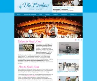 Piratescoveweddings.com(Outer Banks Weddings & Events Venue) Screenshot