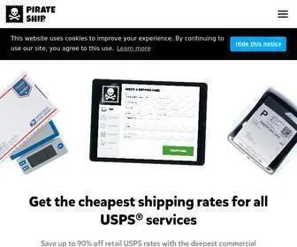 Pirateship.com(Free UPS and USPS shipping software) Screenshot
