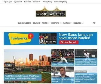 Piratesprospects.com(Pittsburgh Baseball Live) Screenshot