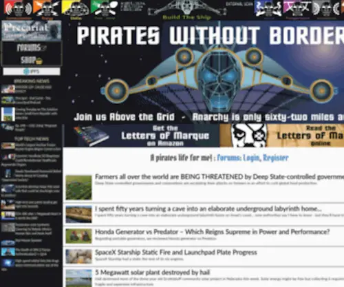 Pirateswithoutborders.com(Pirateswithoutborders) Screenshot