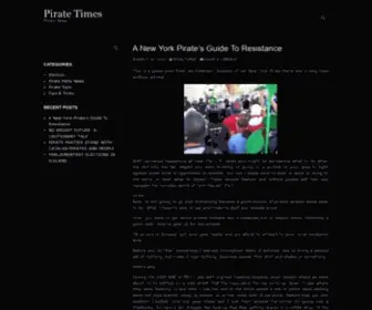 Piratetimes.net(Pirate Times) Screenshot