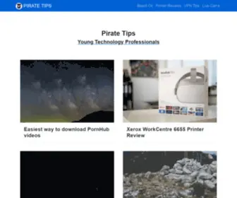 Piratetips.com(Pirate Tips) Screenshot