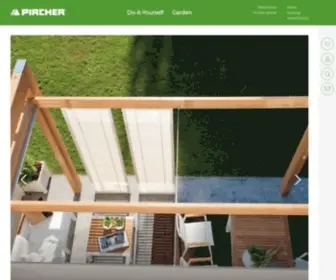 Pircher.eu(Arredo da giardino in legno) Screenshot